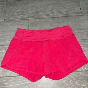 Lululemon speed shorts